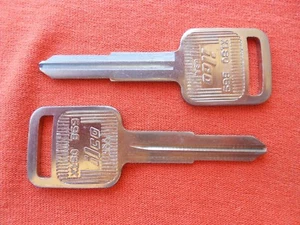 2 GEO TRACKER KEY BLANKS X180 1989 1990 1991 1992 1993 1994 1995 1996 1997-2000 - Picture 1 of 2