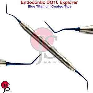 Endodontic Instruments DG16 Endo Explorer Root Canal Diagnostic Restorations - Picture 1 of 3