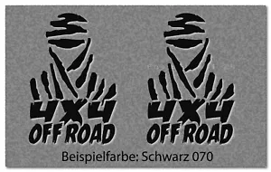 2 pegatinas 4x4 Off Road Beduine Ralley Adventure elección de color BR01 - Imagen 1 de 5