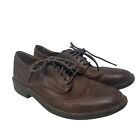 Born Oxfords Shoes Mens Size 9 Brown Leather Wingtip Comfort Lace Up
