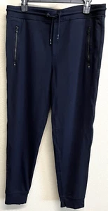 Patrick Assaraf x Masai Ujiri Joggers Casual Pants Size L US Dark Navy - Imagen 1 de 11