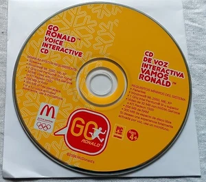 McDonalds GO RONALD VOICE Interaktives Spiel Windows 98 2000 ME XP PC CD-ROM - Bild 1 von 1
