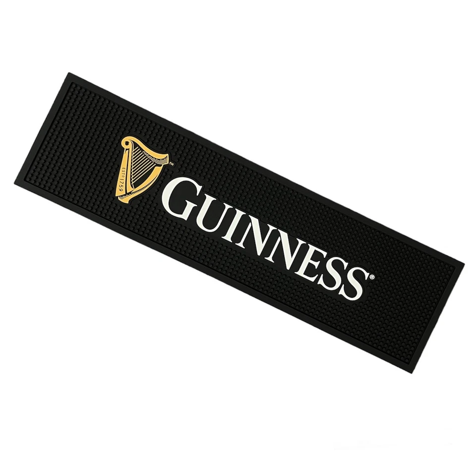 Guinness Rubber Bar Runner | Drip Mat - Image 1 of 1