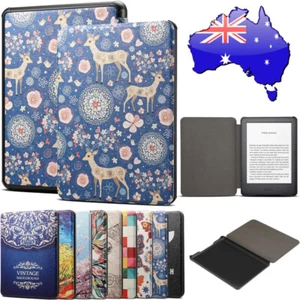 PU Leather Case Cover For Amazon Kindle Paperwhite 5th 6th 7th 10th 11th Gen - Picture 1 of 30