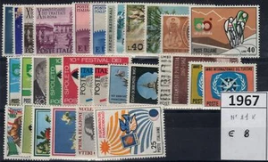 1967 italia repubblica Annata completa MNH - Imagen 1 de 1