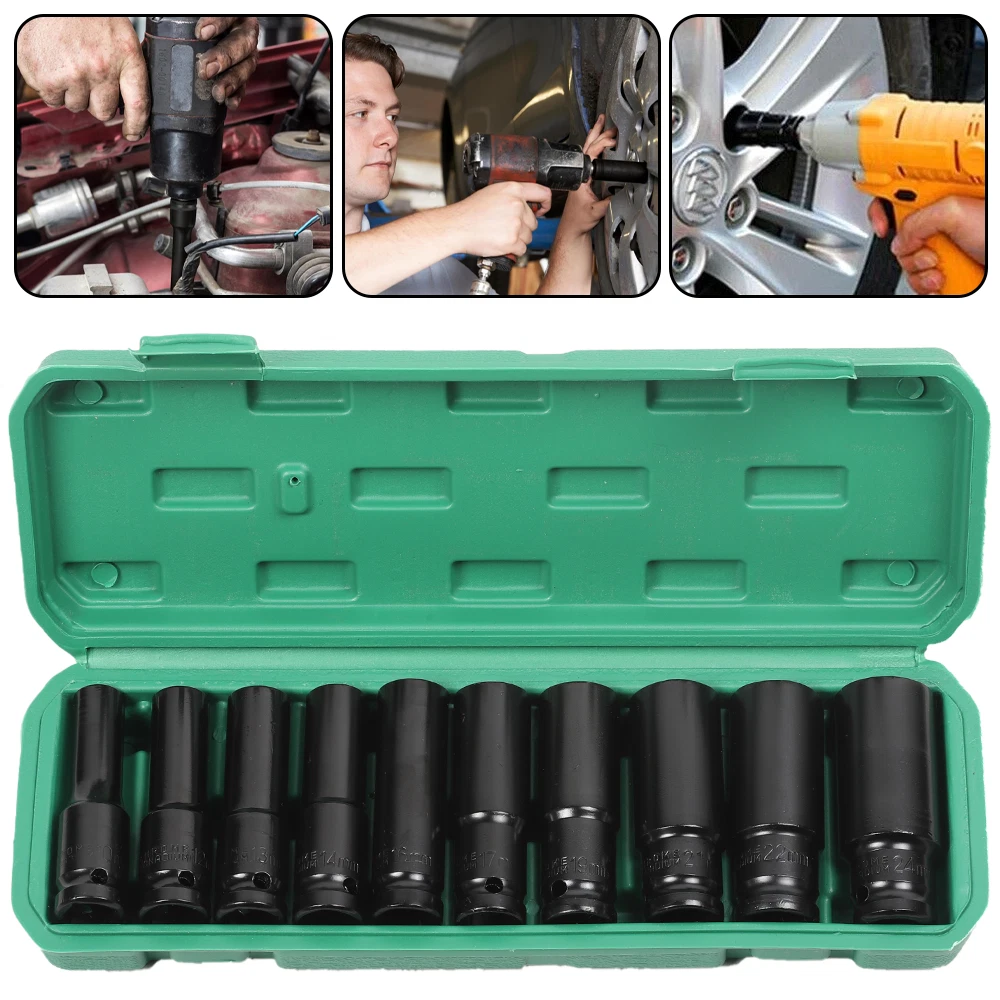 TONE 1/2"-Antrieb Sicherheits-Torx-Steckschlüssel-Set – 7-teilig Mit Halter | T4 Bis T70