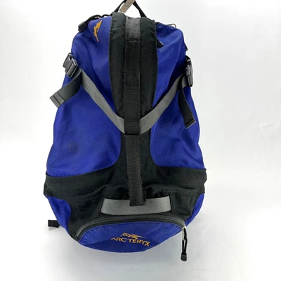 Mochila Arcteryx Sebring RARA De Colección Hecha en Canadá Azul Bolso de Senderismo - Limpia Foto 1 de 4