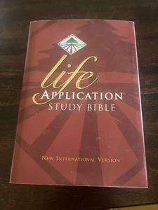 LEBENSANWENDUNG Studienbibel NIV - Hardcover mit Schutzumschlag - TOP ZUSTAND ansehen - Bild 1 von 10