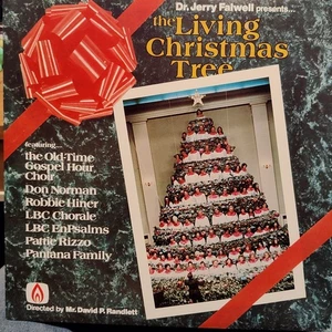 DR. JERRY  FALWELL THE LIVING CHRISTMAS TREE LBC Productions TRB 11 33 RPM LP - Bild 1 von 2