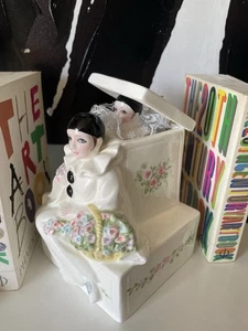 Schmidt 1981 Pierrot Love Clown Large Music "Jack in the Box" Plays Memories VTG - Picture 1 of 9