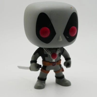 Figura Bobblehead Vinilo Funko Pop Deadpool X-Force Marvel Comics Gris Negro 4 pulgadas Foto 1 de 4