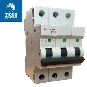 BILL MEM 16 Amp Triplo Polo Interruttore Trifase Tipo C 16A Talismano Plus THC163 - Foto 1 di 2