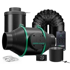 2025 Mars Hydro 4'' 6'' Smart Ifresh Inline Ducting Fan Ventilation Kits with Ca - Picture 1 of 15