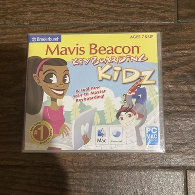 Mavis Beacon Keyboarding Kidz PC/MAC 2010 Release - New Sealed - Image 1 of 2
