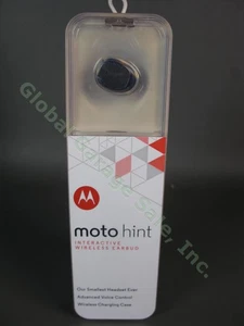 1 Auricular Inalámbrico Interactivo Motorola Moto Hint Bluetooth Para Teléfono Celular SELLADO - Imagen 1 de 4