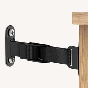 Anti Tip Furniture Anchors (2 Sets),Heavy Duty Furniture Wall Anchor,Adjustab... - Picture 1 of 7