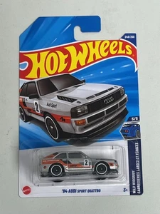 2025 Hot Wheels Treasure Hunt TH ‘84 Audi Sport Quattro Silver - P Case New A121 - Picture 1 of 2