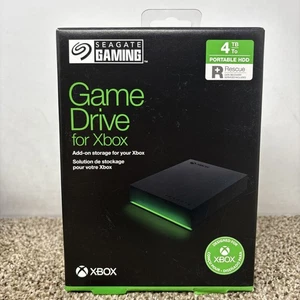 Seagate Game Drive external hard drive 4 TB 3.2 Gen 1 (3.1 Gen 1) Black - Picture 1 of 7