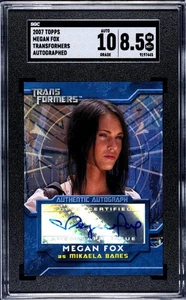 2007 Topps Transformers Autograph Megan Fox As Mikaela Banes SGC 8.5 Auto 10 - Picture 1 of 2