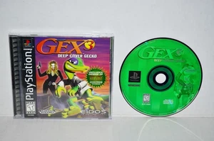Gex 3: Deep Cover Gecko (Sony PlayStation 1, 1999) PS1 PSOne PSX 2 3 CIB MINT🔥 - Picture 1 of 9