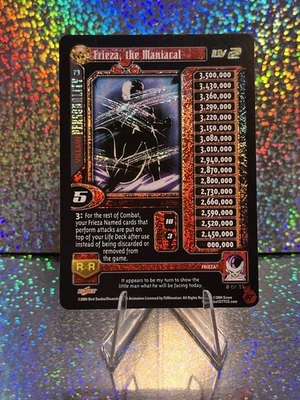 Limited Alt Foil Frieza, the Maniacal #73 DBZ DBGT Dragon Ball Z CCG MP - Image 1 of 4