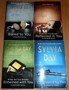 Sylvia Day Crossfire Series #1 - 4 Trade Paperback Books VG - Bild 1 von 4