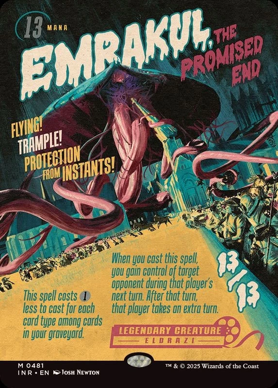 MTG FOIL Showcase Emrakul, the Promised End English [INR] - Image 1 of 1