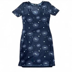Daisy Street Mesh Dress Size Witchy Celestial Size 6 Women’s Goth Fall - Picture 1 of 6