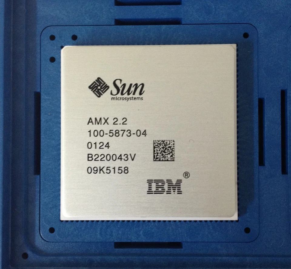 Lot of 1pc SUN Micro IBM AMX 2.2 100-5873-04 09K5158, B220043V, Processor PGA - Image 1 of 2