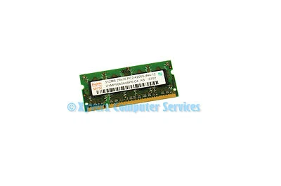 HYMP564S64BP6-C4 GENUINE HYNIX LAPTOP MEMORY 512MB PC2-4200S (CA66) - Image 1 of 2