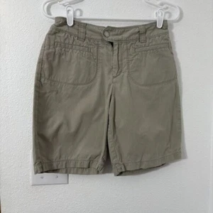 Patagonia Bermuda Shorts Womens Size 4 Tan Comfy Hiking Outdoors - Picture 1 of 9