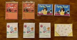 64 Cards Kids 1st Birthday Party Invitations & Baby Shower HALLMARK Envelopes - Picture 1 of 6