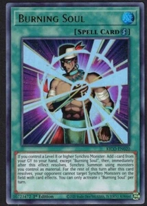 Yugioh Burning Soul KICO-EN020 Ultra Rare 1st Ed - NM - Bild 1 von 2