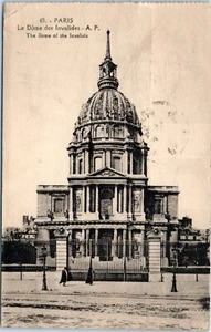 The Dome of the Invalids, Paris, France Postcard c1926 - Picture 1 of 2