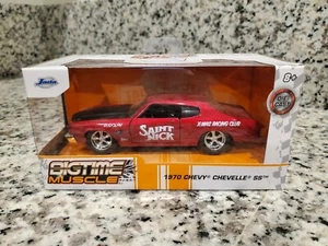 1970 '70 Chevelle SS Saint Nick 1:32 Metals Diecast Big Time Muscle Jada NEW!  - Picture 1 of 5