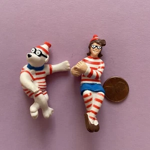 Vtg Wheres Waldo Pencil Topper Lot Wendy & Woof Dog School Supply - Picture 1 of 2