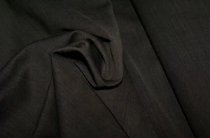 CHOCOLATE Woven Suiting Fabric, Per Half Metre, 150cm Wide - Picture 1 of 2