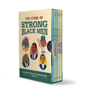 The Story of Strong Black Men 5 Book Box Set by Rockridge Press - Picture 1 of 1