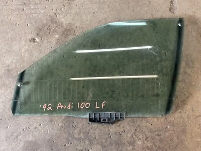 92 93 94 Audi 100 C4 S4 S6 OEM Left Front Door Window Glass 4A0845021A GS7 - Image 1 of 4