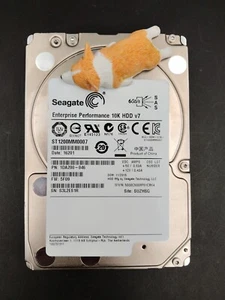 ST1200MM0007 SEAGATE 1.2TB 10K 6G SAS 2.5" SFF ENTERPRISE HARD DRIVE 520 SECTOR - Afbeelding 1 van 3