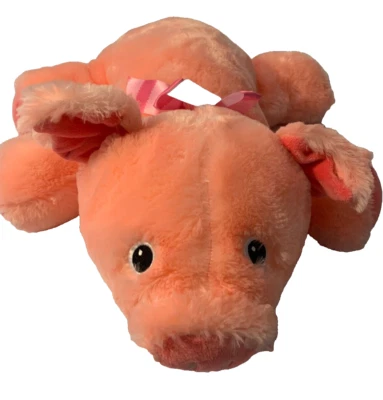 Jumbo Утяжеленная Плюшевая Свинья с 10 фунтами, Утяжеленное Мягкое Животное, моющееся при аутизме - Изображение 1 из 3