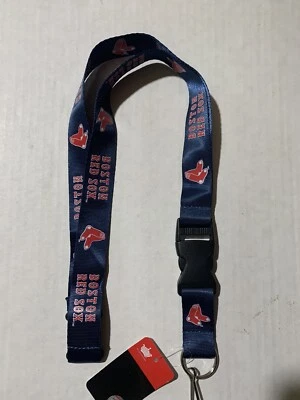 Boston Red Sox MLB Blue Official Lanyard - Image 1 of 4