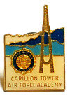 American Legion CARILLON TOWER AIR FORCE ACADEMY Lapel Pin (062123)