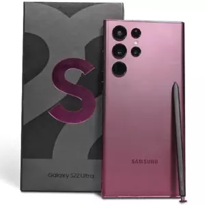 NEW Samsung Galaxy S22 Ultra (5G) SM-S908U Smartphone Unlocked 256GB/128GB - Picture 1 of 26