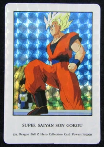 Dragon Ball Z DBZ Hero Collection Goku Enters Cell's Arena Prism #134 - Picture 1 of 4
