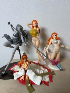 One Piece NAMI Figure Set of 4 No Original Box Japan - Picture 1 of 1