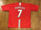 Cristiano Ronaldo Manchester United AIG Replica Jersey T Shirt XL