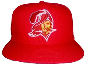 CAPPELLO NUOVO VINTAGE TAMPA BAY BUCCANEERS NFL NEW ERA 59FIFTY LOGO TINTA UNITA 7 5/8 - Foto 1 di 3