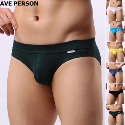 BRAVE PERSON Men's Briefs Mmodal Fabric Sexy Underwear Briefs Comfortable Briefs - Image 1 of 4