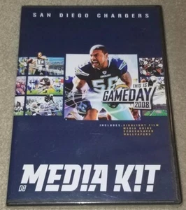 San Diego Chargers CD Media Kit 2008, neu versiegelt FENSTER - Bild 1 von 3